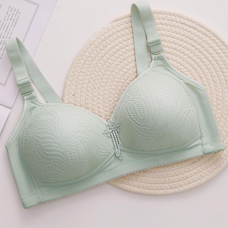 HICLOTH 6-Pack Wireless Push Up Bra Seamless Comfort Fit with Tassel Detail Women's Everyday T-Shirt Lingerie Minimalist Style Basic