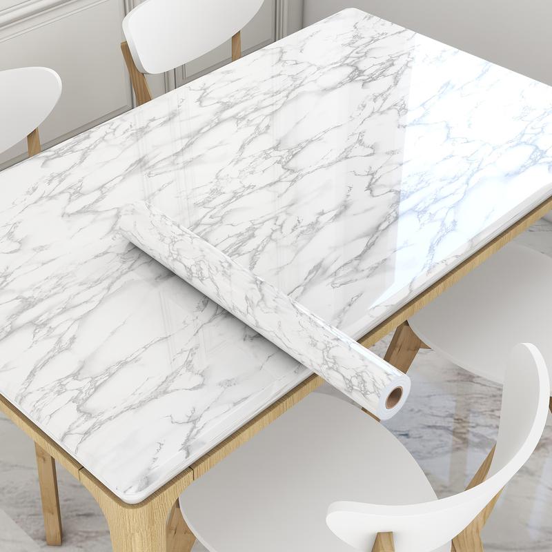 Marble Pattern Self-adhesive Sticker, 1pc Waterproof Decorative Paper for Countertop Furniture Table, Decorative Wallpaper for Living Room Kitchen Bathroom Home Interior Decor, Interior, Design, Modern, Room Decor pegatinas decorativas Marble Pattern Self-adhesive Sticker, 1pc Waterproof Decorative Paper for Countertop Furniture Table, Decorative Wallpaper for Living Room Kitchen Bathroom Home Interior Decor, Interior, Design, Modern, Room Decor pegatinas decorativas