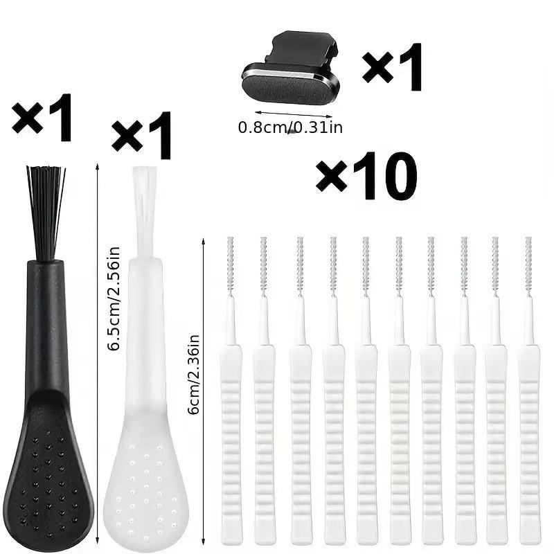 Phone Charging Port Cleaning Tool Kit, Portable Smartphone and Camera Cleaner, Maintenance Accessory Set for iPhone and Android, Great Gift