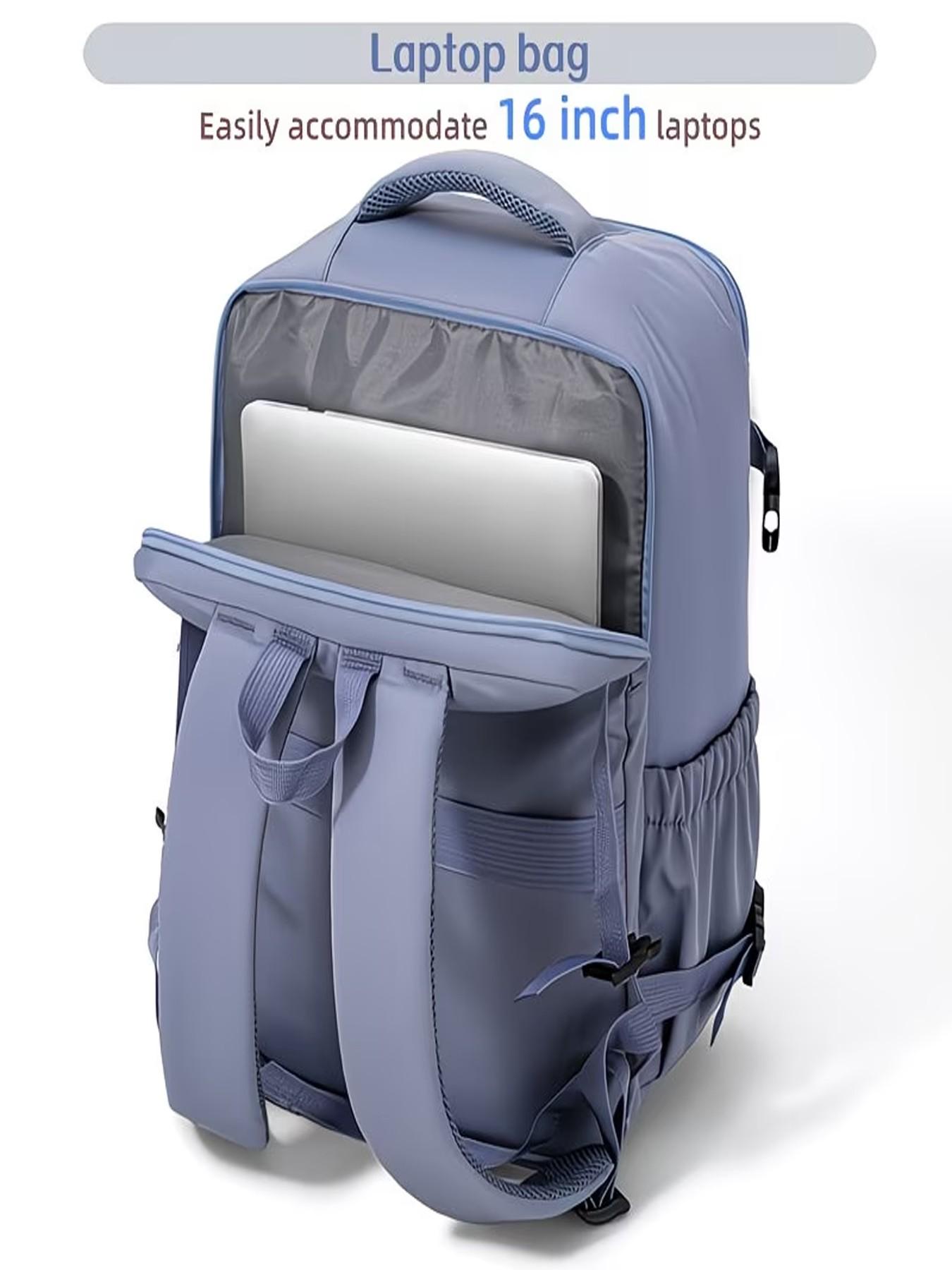 Women's 40x30x20cm Carry On Travel Backpack, Wizz Air Approved Luggage, Shoe Compartment, Laptop Bag, Hiking, Outdoor, Business Use