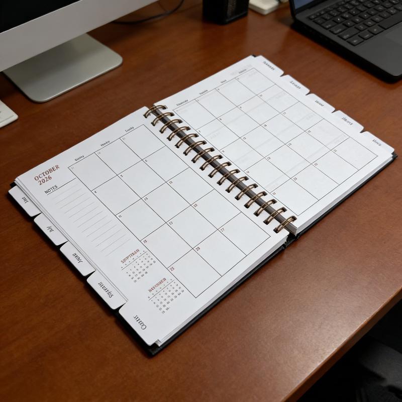 Weekly Planner 2026 New Design Spiral Bound Planner for Self-Discipline, Perfect Gift for Friends and Family, Stylish and Functional