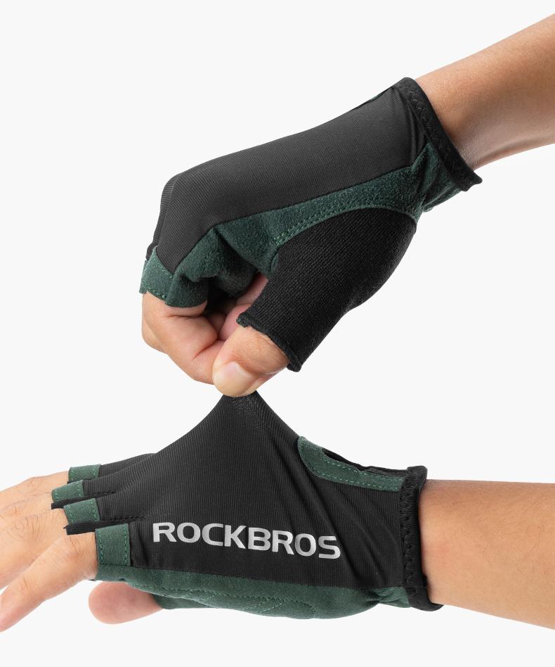 ROCKBROS Cycling Glove Bicycle Half-finger Gloves Breathable Sweat-Wicking Glove