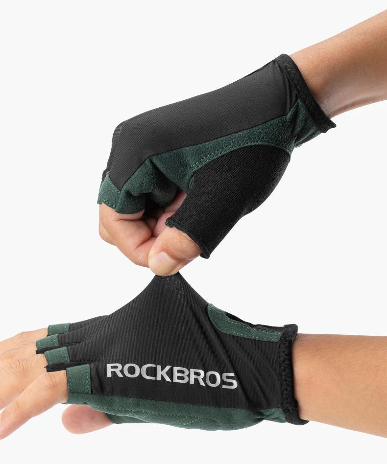 ROCKBROS Cycling Glove Bicycle Half-finger Gloves Breathable Sweat-Wicking Glove