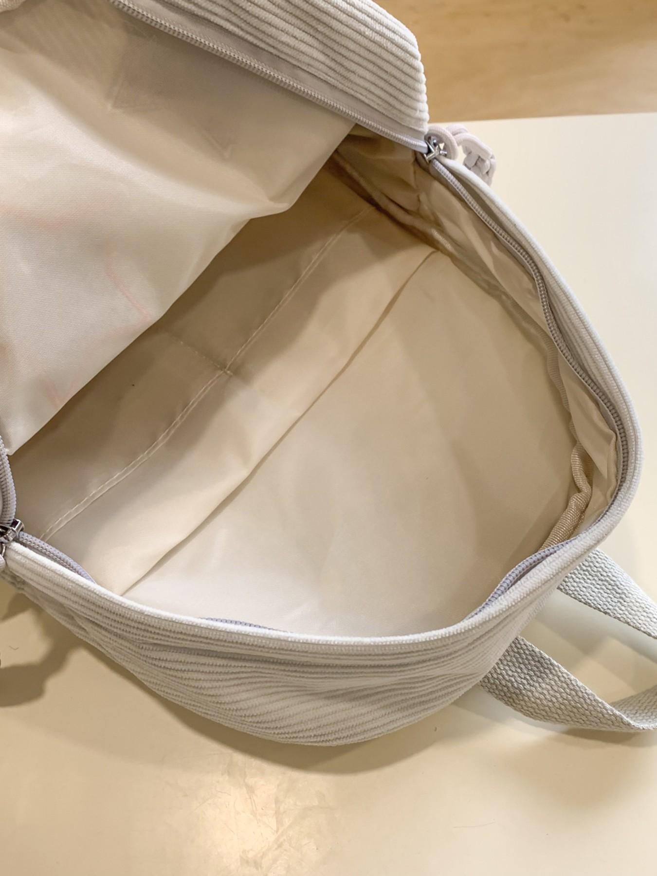 Leisure style fashionable large capacity backpack, practical texture retro niche personality high-quality backpack, chessboard star embroidery, star zipper decoration, essential for daily commuting to school