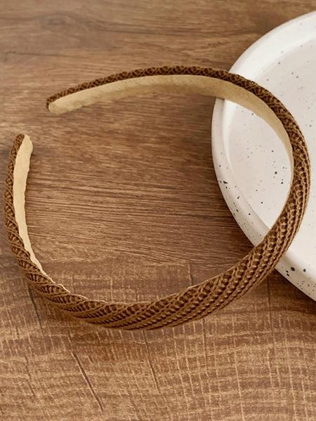 4pcs 38cm/14.96in Circumference Women's Wide Knitted Headband, Solid Color, Fashionable, Versatile, Minimalist Style, Suitable For Daily Wear, Washing Face, Makeup, Outfit Matching, Autumn/Winter Headbands Women