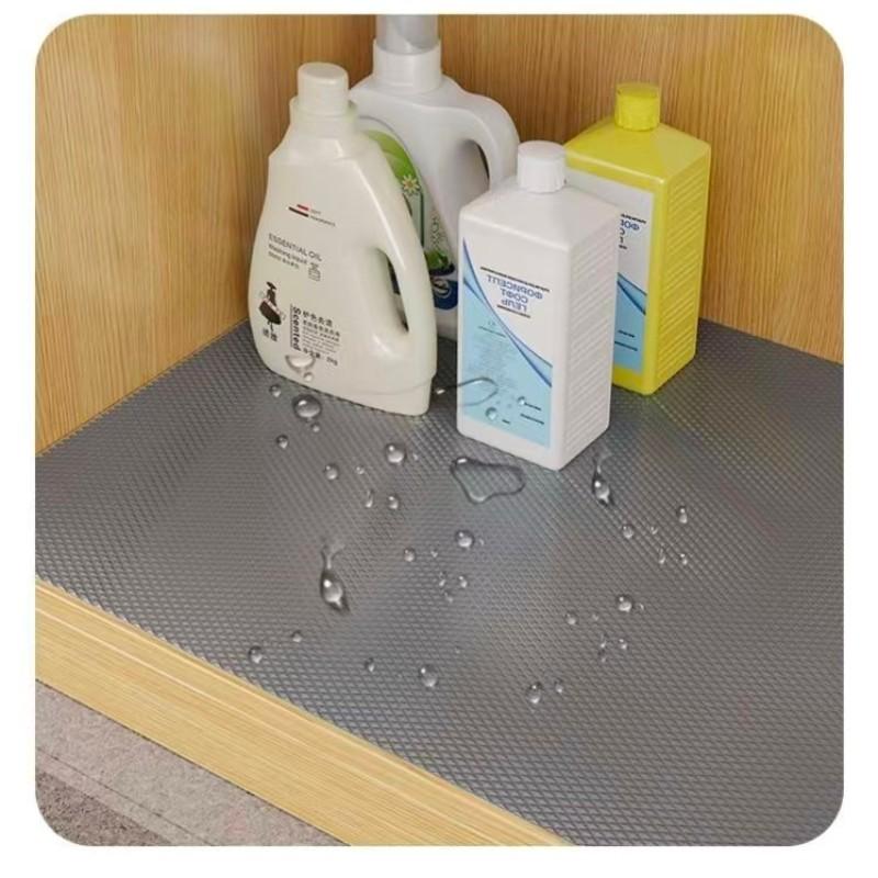 Transparent Washable Cuttable Drawer Liner, Non-Slip Refrigerator Inner Pads, Suitable for Fridge Glass Shelves Cabinets Home Kitchen Supplies