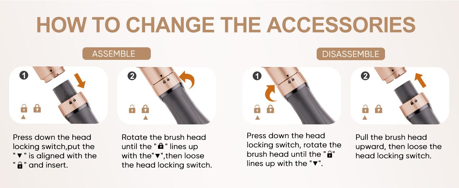 5-in-1 Multifunctional Hair Styling Tool - Comb, Hair Dryer, Curling Wand, Straightening Brush, and More - Ultimate Beauty Essential for All Hair Types