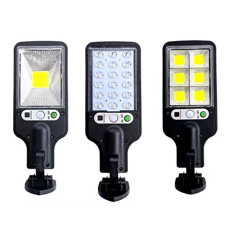 Solar-powered lighting outdoor garden lamp, motion-sensing road lamp, household integrated wall lamp, rechargeable lamp, street lamp