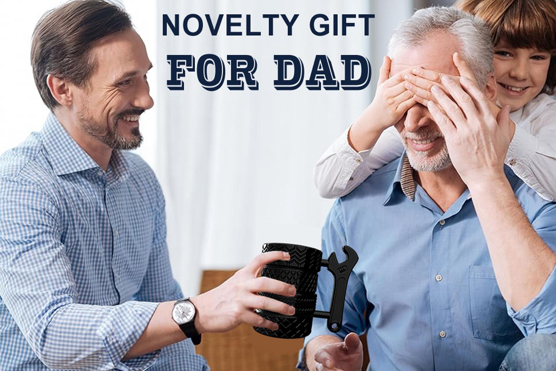 Gifts for Men, Car Mechanic Gifts for Men, Stylish Ceramic Mug for Car Enthusiasts and Mechanics, Ceramic Tire Mug with Handle, Drinkware Washable cup,Durable Handle, Heat Resistant – Birthday Gifts for Coffee and Tea Lovers