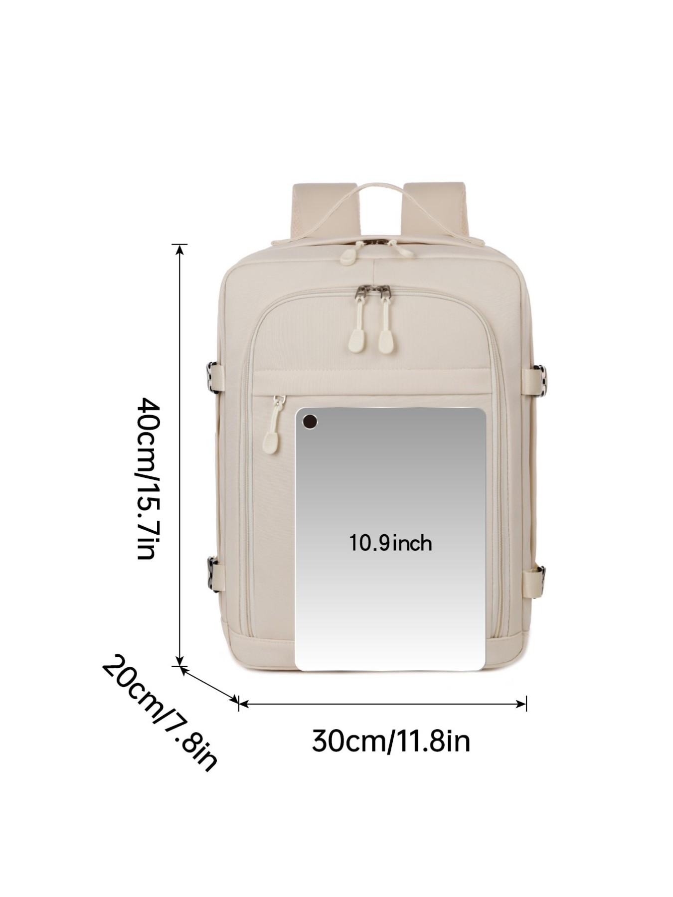 Vacuum Compression Backpack with Air Pump, Large Capacity Travel Bag 40x30x20 Cm, Space-Saving Design, Ideal for All Seasons, Laptop Travel Backpack, Travel Backpacks