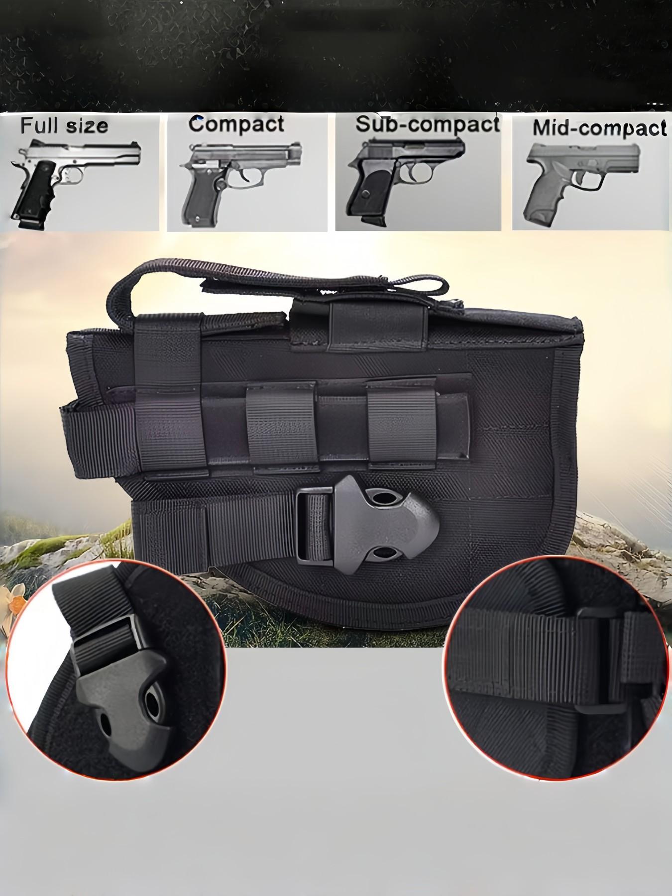 Outdoor Tactical Quick Release Gun Belt, Multi-Functional Waist Pack, Universal Model, Ideal for Hunting and Training