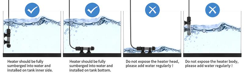 hygger Small Aquarium Betta Heater, Submersible Fish Tahk Heater 10W/25W/50W/100W with LED Digital Display, Suitable for Marine Saltwater and Freshwater up to 5/10/16/26 Gallon hygger Small Aquarium Betta Heater, Submersible Fish Tahk Heater 10W/25W/50W/100W with LED Digital Display, Suitable for Marine Saltwater and Freshwater up to 5/10/16/26 Gallon