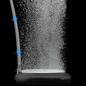 hygger Aquarium Air Stone, Bubble Stone Fish Tank Oxygen Stone Ultra Silent Deep Dissolving Oxygen Diffuser Kit for Aquarium Fish Tank and Hydroponic