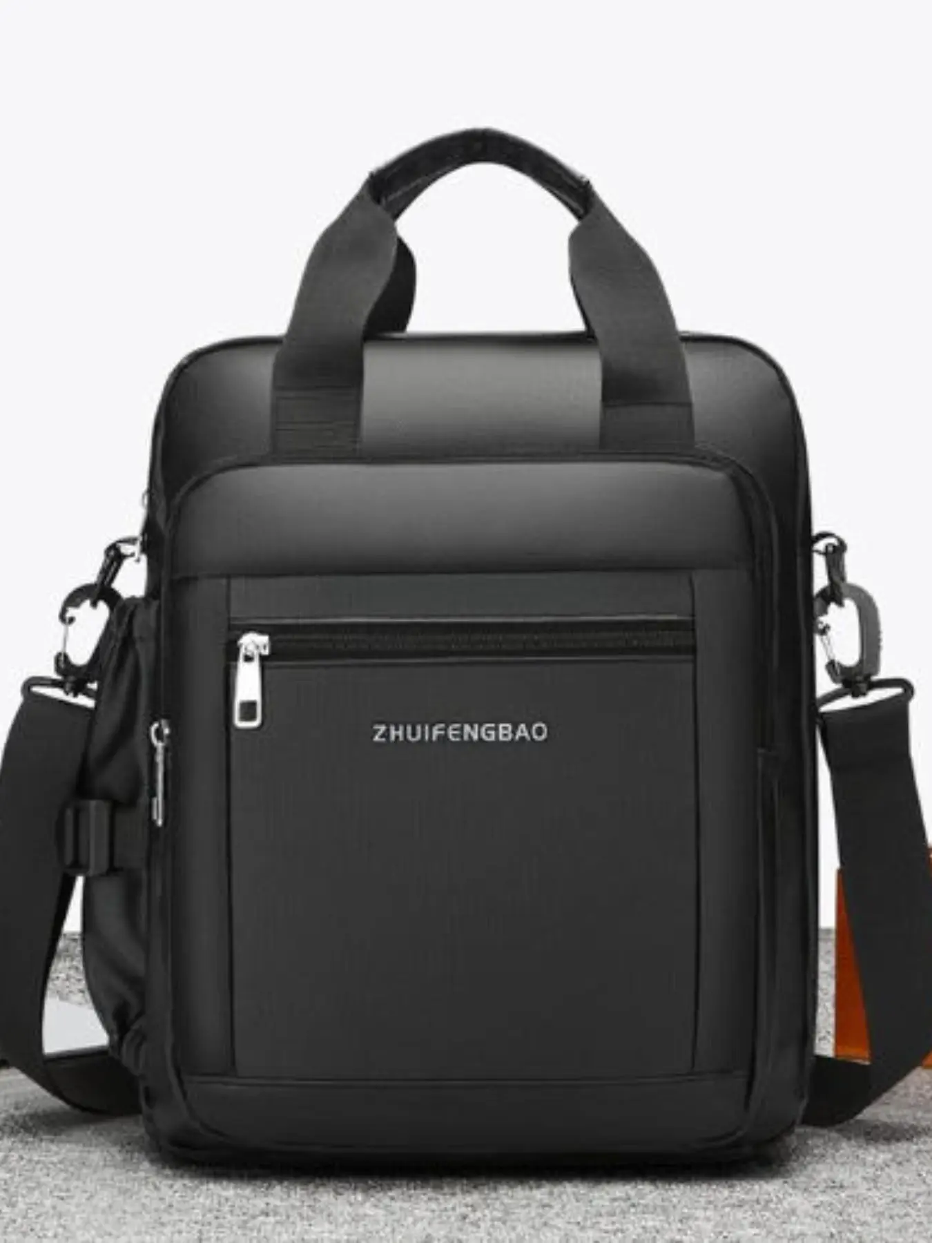 New Business Casual Shoulder Bag, Large Capacity Briefcase, Laptop File Organizer, Handbag for Men, Stylish and Functional