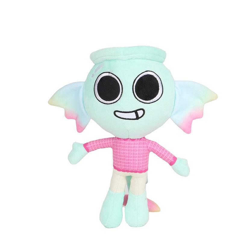 Dandy's World Plush Cute Dandy World Scrap Stuffed Horror Game Goob Pebble Plushie Soft Pillow Doll Children Birthday Gifts Doll