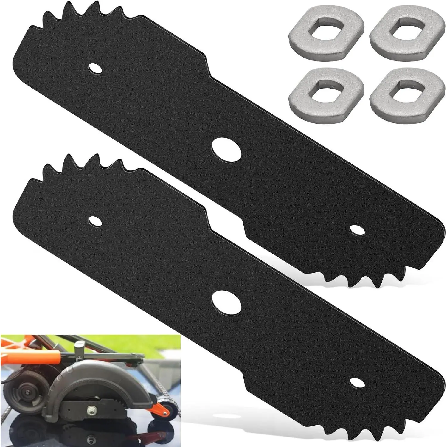 7-1/2-inch Heavy-Duty Edger Replacement Blade EB-007 CMEED400 243801-02 Compatible with Craftsman Edger for Detailed Edging
