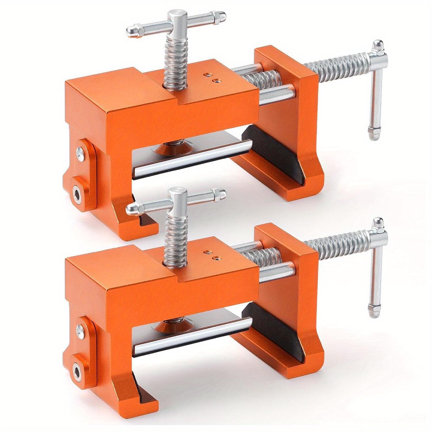 MOVATEK 2/1-Pack   Heavy Duty   Cabinet Clamps, Cabinet Claw, Face Frame Clamps for Installing Cabinets, 440 lbs Load Limited