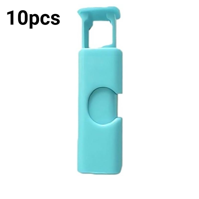 10 Pcs Food Bag Clip Set, Durable & Reusable, Easy-To-Use Spring Seal Clamps, Keep Food Fresh, Kitchen Organizer, Storage Accessory