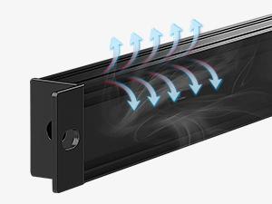 Nilight Truck Tailgate  48" Aluminum Frame Triple Row 780LED with Red Running Brake  White Reverse Red Sequential Turn Signals Strobe #springtok