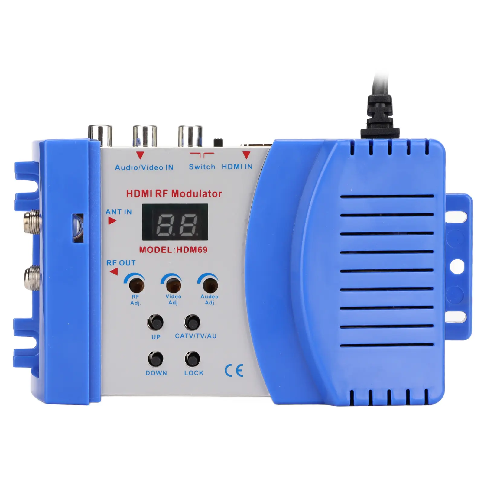 HD Modulator PAL NTSC Format Drive Free HD Multimedia Interface AV to RF Converter for Home TV