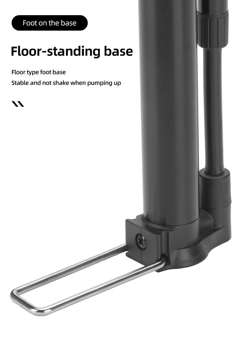 ROCKBROS Inflator High Pressure Foot Pump MTB Road Bike Electric Bicycle Motorcycle Car Hand Tire Pump AV/FV Portable Air Pump ROCKBROS Inflator High Pressure Foot Pump MTB Road Bike Electric Bicycle Motorcycle Car Hand Tire Pump AV/FV Portable Air Pump