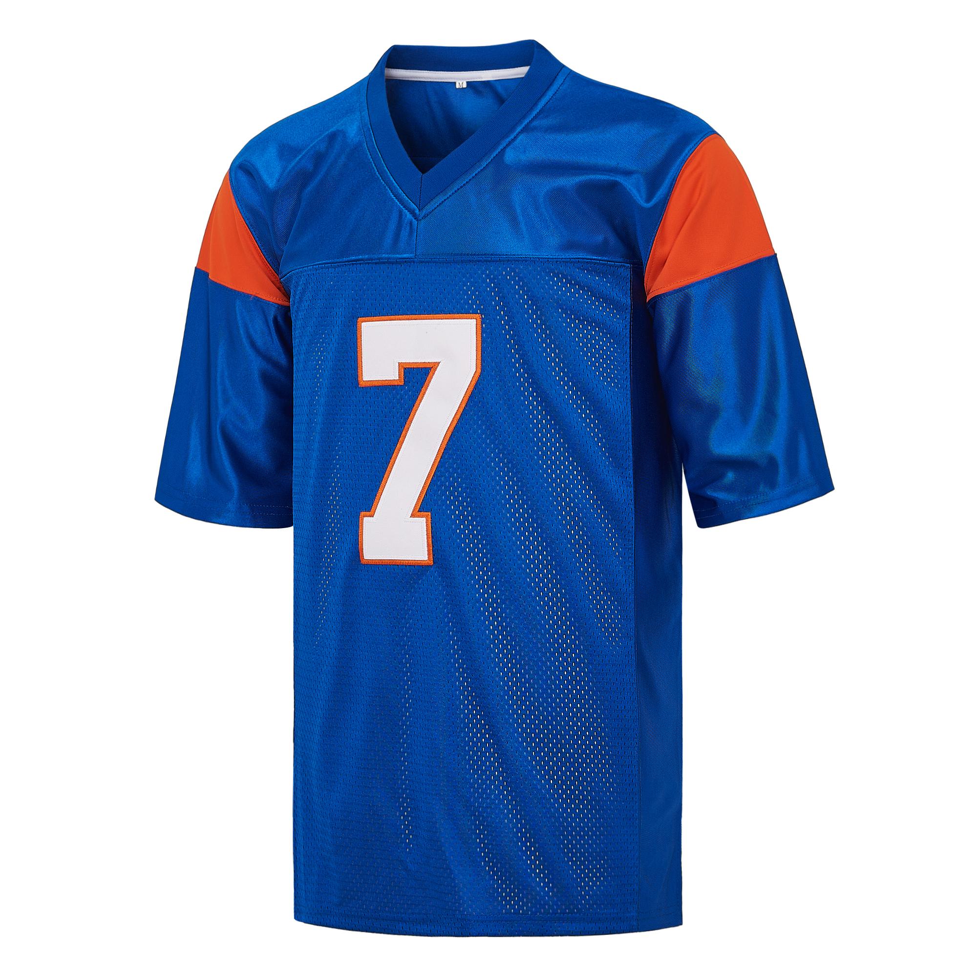 Blue Mountain State 7 Alex Moran 54 Thad Castle Football Jersey
