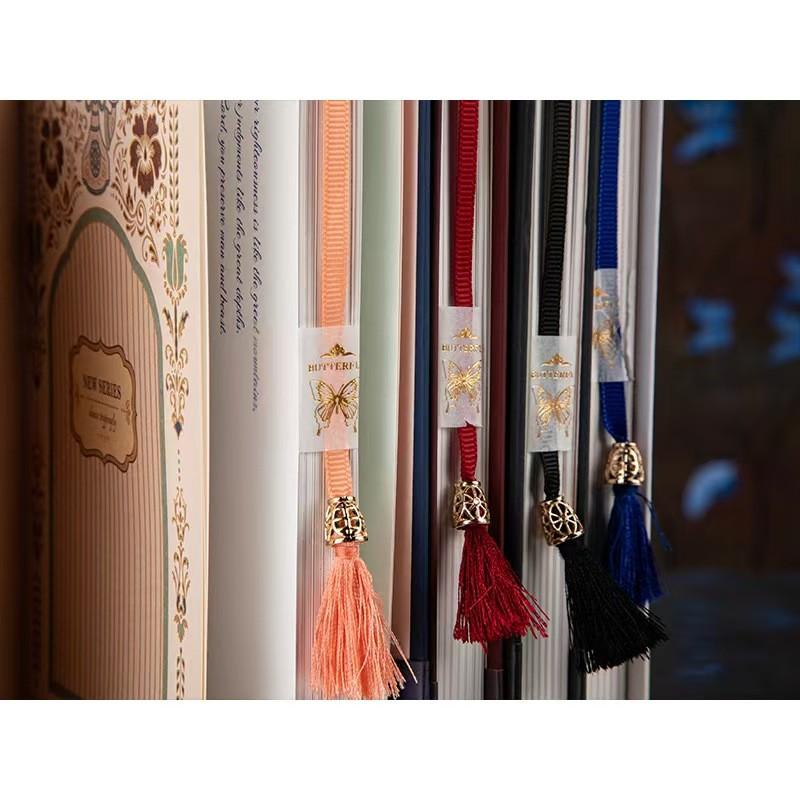 Gothic Butterfly Series Retro Classic Design Notebook, Hardcover Multi-Functional Inner Pages Diary Book, Stylish Journal for Writing Notes