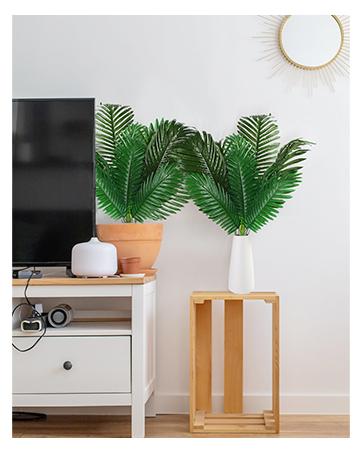 24 Pcs Artificial Flowers for Outdoors, UV Resistant Fake Plants, Plastic Faux Flowers for Indoor Outdoor Decor, Wedding