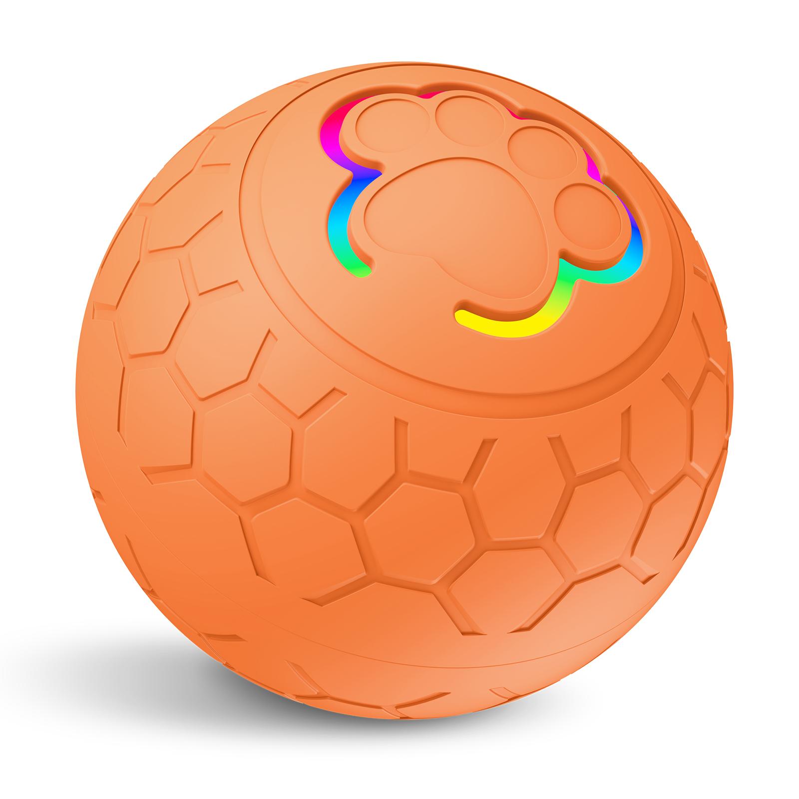 Smart Interactive Dog Toy, Automatic Rolling Ball, Interactive Training Ball, Bite-Resistant, Bounceable, Washable, Type-C Charging, for Small Medium Large Dogs