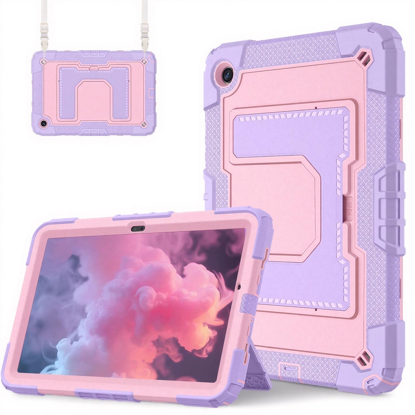 SPALLO Case for Samsung Galaxy Tab A11 Plus/A9 Plus 11 Inch 2025/2023 , Kids Friendly Tablect S9/S9FE/S10FE/S10 Lite 10.9" & A11/A9 8.7" 2023 Protective Cover with Shoulder Strap, Portable Heavy Duty Shockproof Cover, Durable Tablet Casing