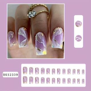 Gradient Cloud Shell Pattern Nail Stickers, Wearable Nail Decals, Wedding Nails, Model Xinghao T318, Non-Flammable Liquid, No Ca Prop 65 Warning