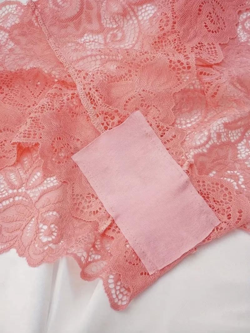 Lace Bikini Pants for Women - Low-Rise, Wavy Edges,Semi-Transparent Mesh, Skin-Friendly, Soft, Triangle Style,Ideal for Beach Parties & Camping