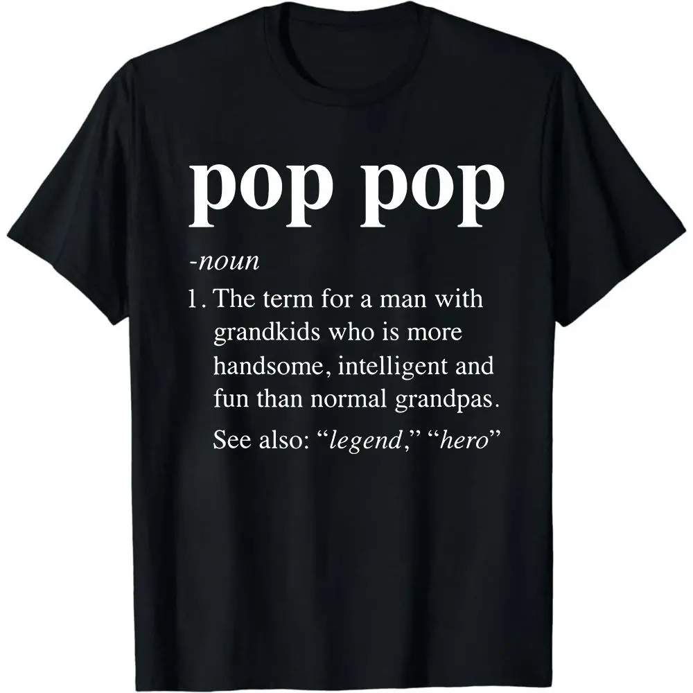 Humorous Pop Pop Definition Tee for Men, Unisex Retro Small Shirt Featuring a Pop Pop Drug Explosion Joke Design. Casual Graphic Shirt Perfect for Grandpa. Happy Mother'S Day Shirt for The Best Mom Ever, a Great Gift Idea,