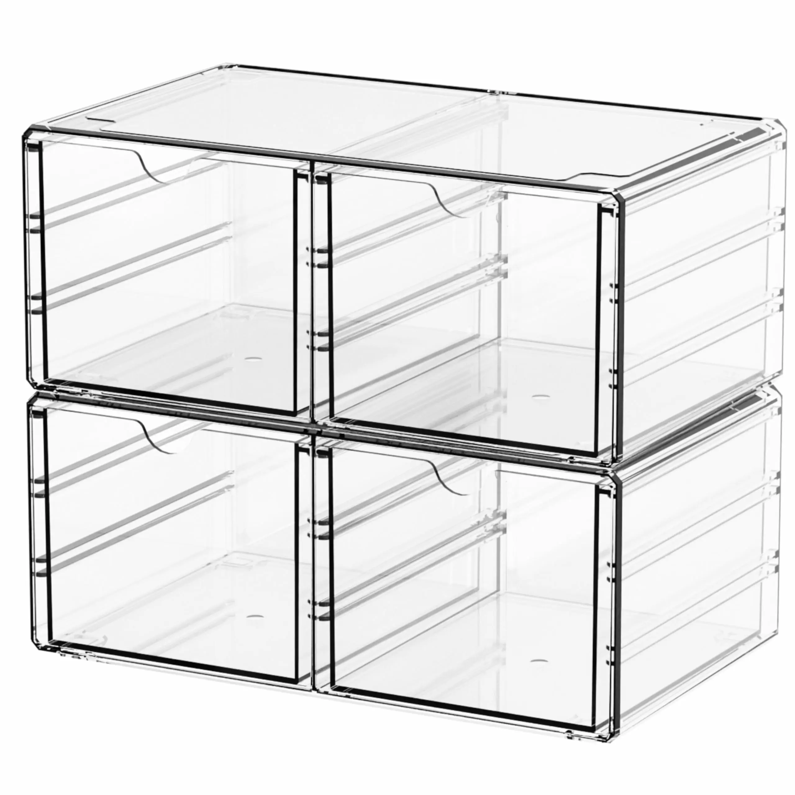 Large-4 Drawers-2Pack
