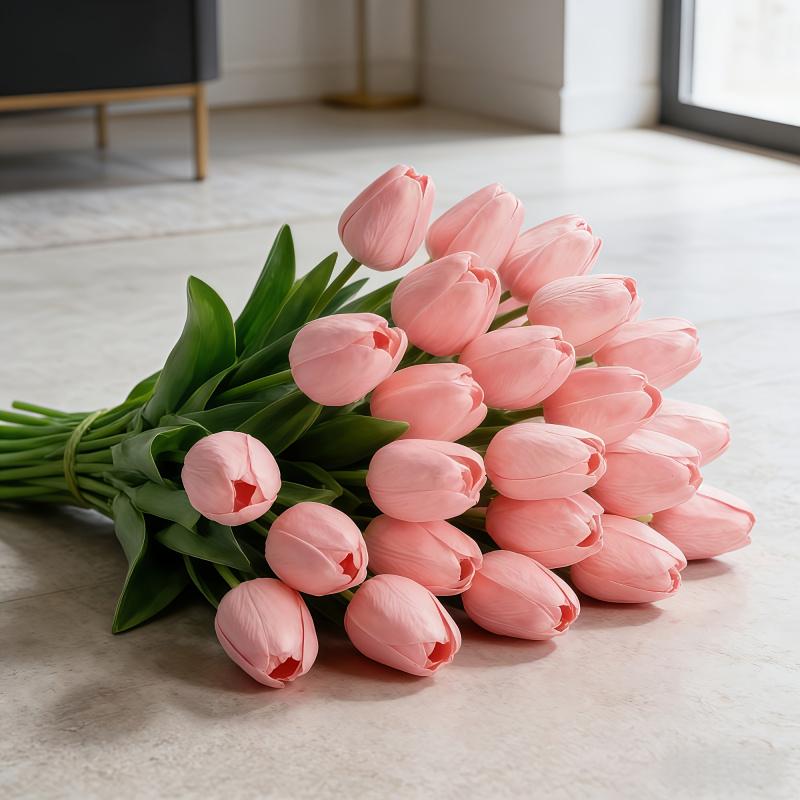12pc Spring Easter decorations with artificial flowers, suitable for wedding bouquets/Easter vases/flower arrangements, indoor and outdoor decorative table wreaths.
