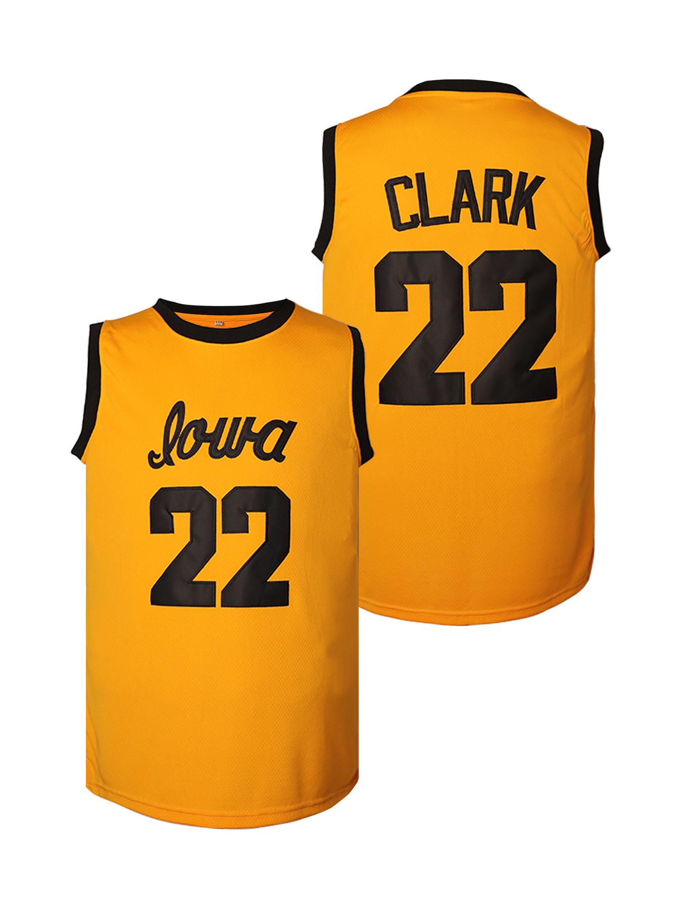 No. 22 Clark Retro Vintage Basketball T-shirt (embroidered design) - Machine washable Suitable for daily wear and sporty outfits Sporty style Size range: S - 3XL tiktokshopbacktoschool,back to school,back to school haul