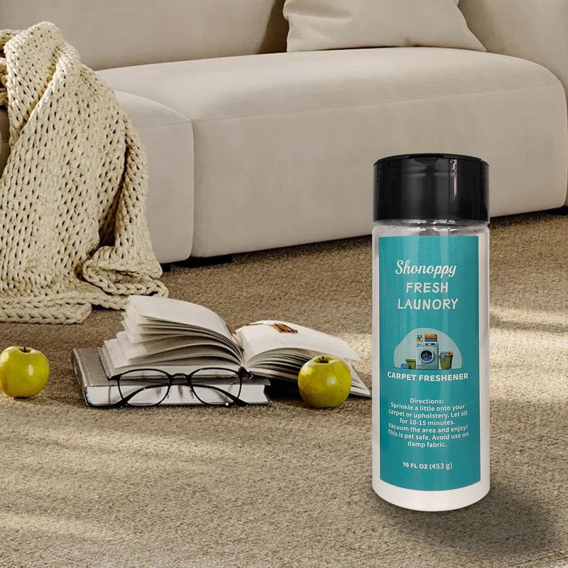 16oz Home&Pet Carpet Deodorizer Air Freshener, Long Lasting Fragrance Upholstery Deodorizing Powder, Scented Perfume Household Deodorizer,Car Interior Air Freshener Cleaner