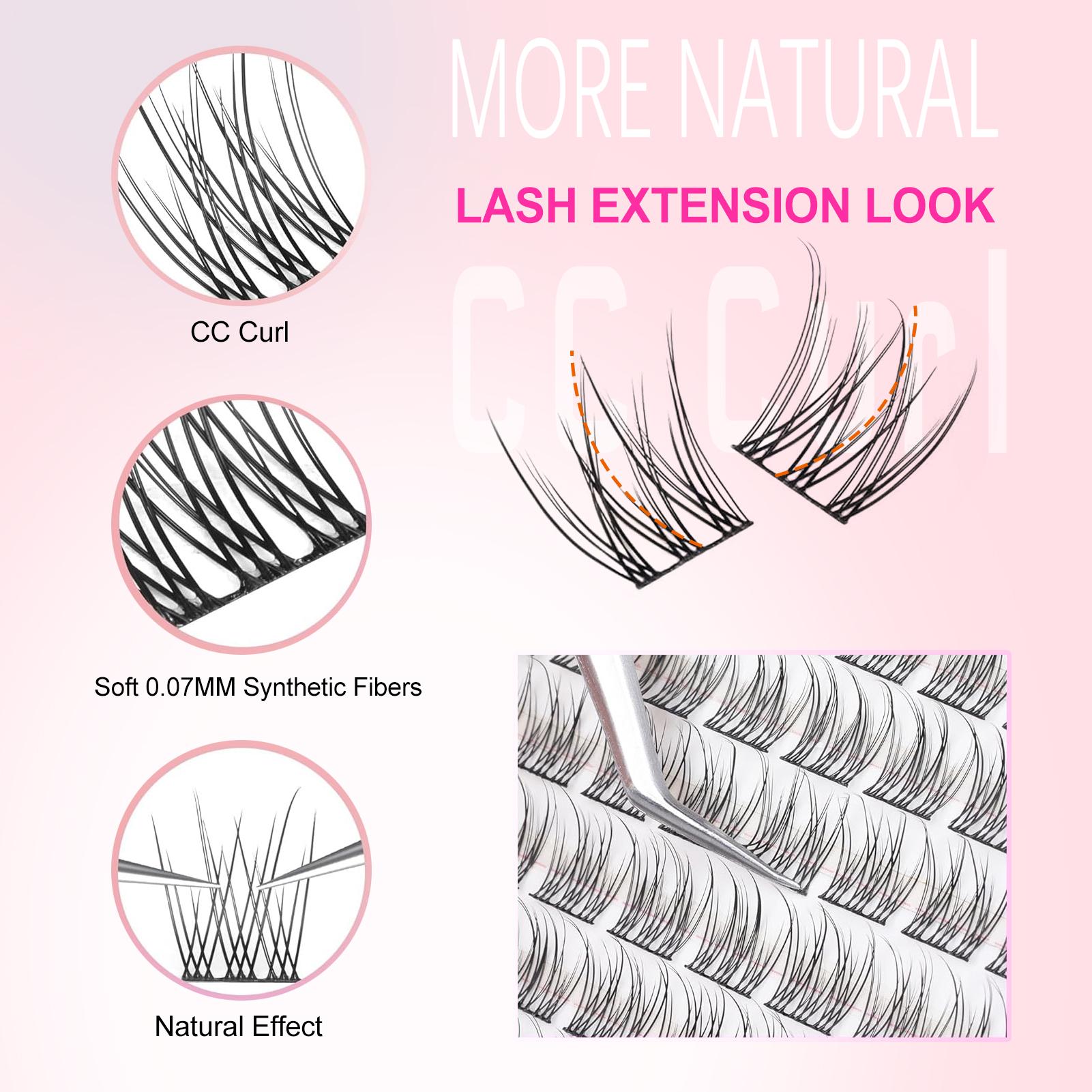 1568PCS Professional and beginner-friendly, easy to use at home. Eyelash Beginner's Kit: A complete set, allowing you to use it at home as easily as a professional. Professional eyelash extension kit for home use Eyelash Extension Tweezers