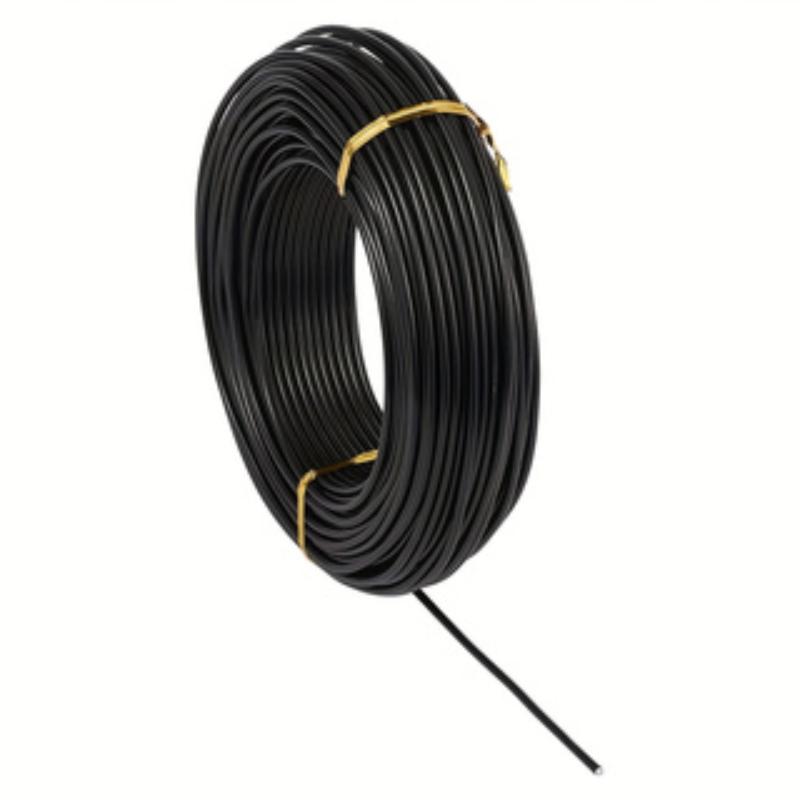 32.8 Feet 3mm Flexible Aluminum Craft Wire, Ideal for DIY Jewelry Making, Sculpting, Wreath Making, Christmas Decorations, Size 9