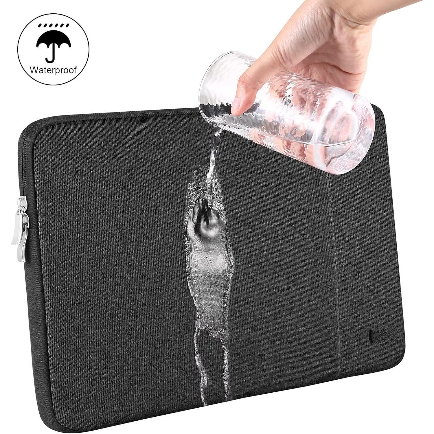 Portable  Case 16.1 Inch,Protective Carrying Sleeve for 16" Uperfect Arzora AOC Hongo Caperave Totyeah Portable ,Portable  Bag with Accessory Pocket,Size-15.4"x9.9" Black