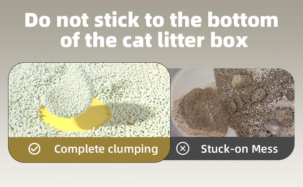 Pet Star Quick Absorbent Odor Control Clumping Cassava Cat Litter, 1.25kg Bag, Effective Moisture Management, Fresh Scented