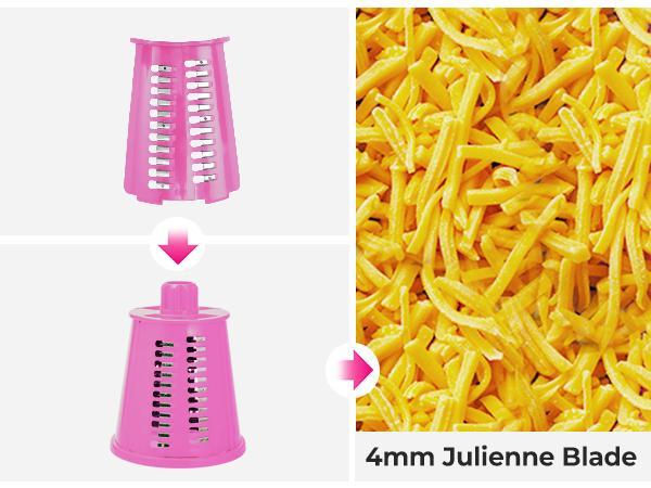 SUSTEAS Retro Green/Pink 5-Blade Rotary Veggie Chopper – Stainless Steel Mandoline Slicer & Grater, BPA-Free. Effortless, Efficient Kitchen Prep Tool SUSTEAS Retro Green/Pink 5-Blade Rotary Veggie Chopper – Stainless Steel Mandoline Slicer & Grater, BPA-Free. Effortless, Efficient Kitchen Prep Tool