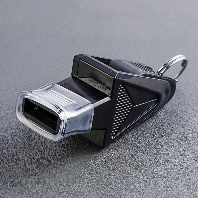 Portable Whistle with Lanyard, 1 Count Professional Training Whistle, Emergency Whistle, Outdoor Sports Whistle for Coach, Referee and Official