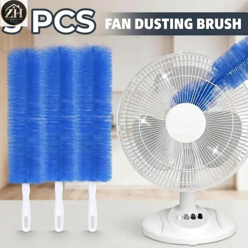 ZVHE 3 PCS Counts Bendable Microfiber Head,Reusable Dust Remover,Cleaner,Duster,Cleaner,Washable,ldeal Ceiling Blades,Curtains,Air Vents,Cars Et.