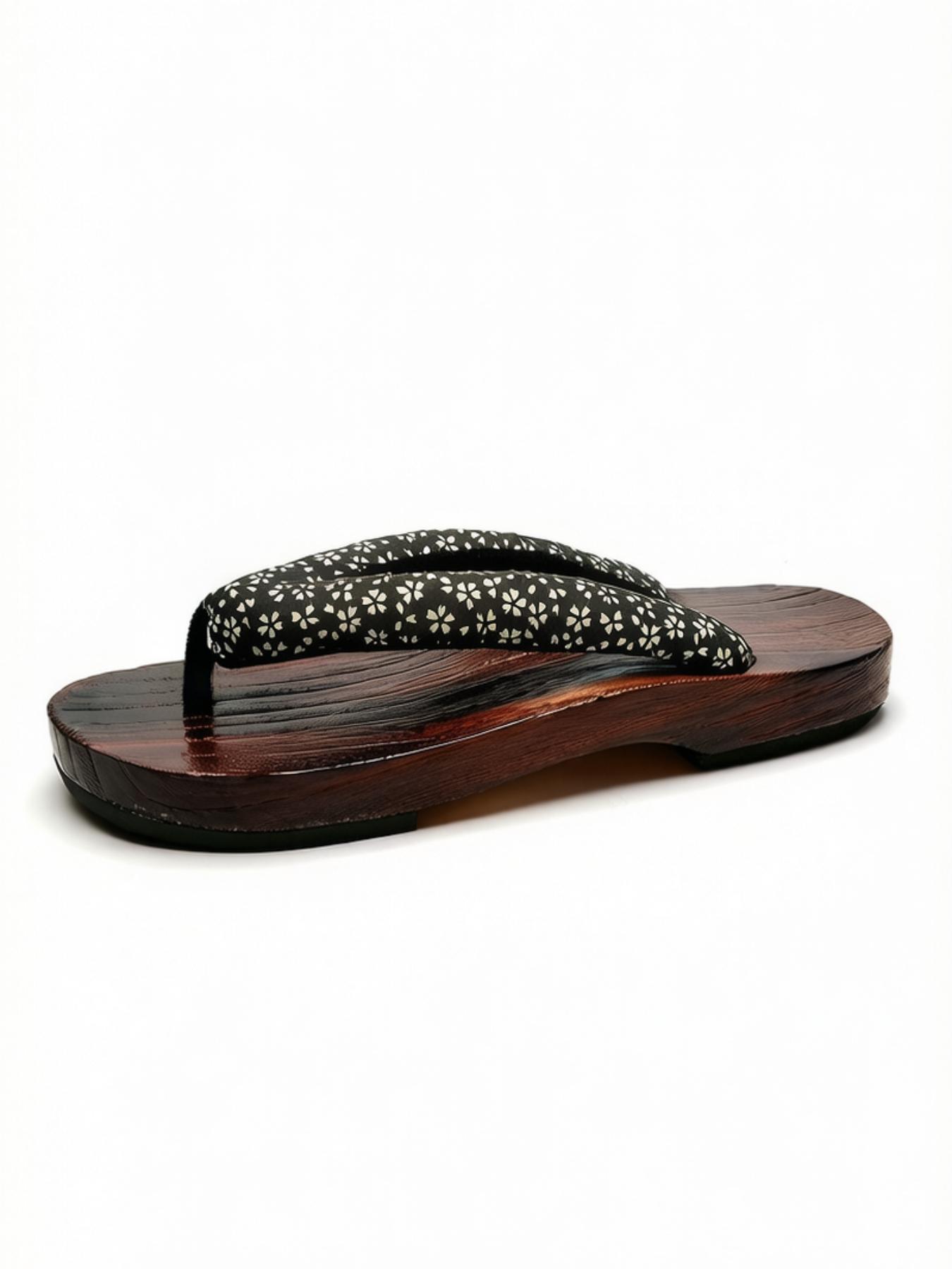 Japanese Wooden Sandals, Geta Sandals, Trendy Cosplay Footwear, Kimono-Compatible Split-Toe Slippers, Handmade Japanese Design, Perfect for Jk, Handcrafted Sandals