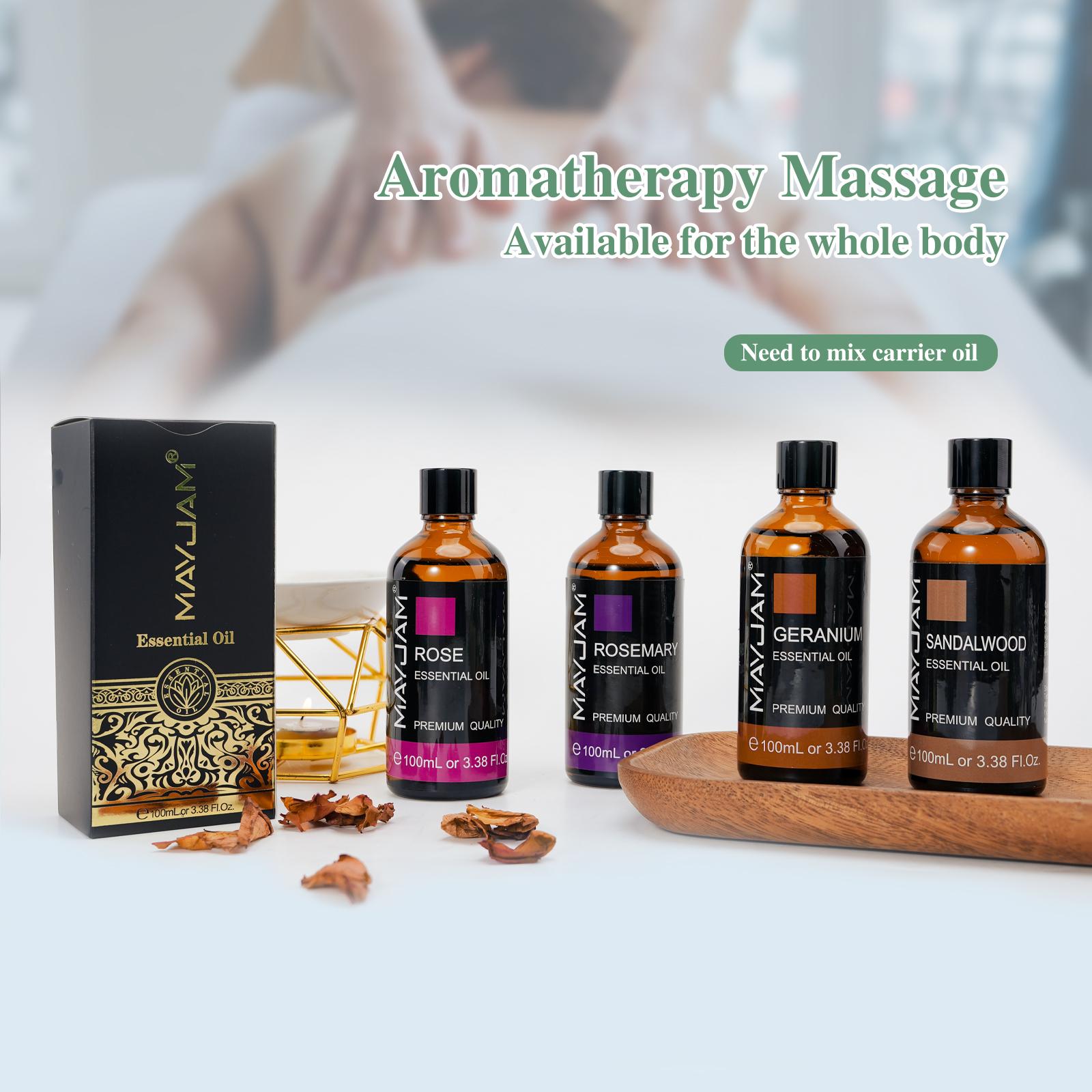 MAYJAM 100ML Glass Bottle Essential Oil, Scented Oils for Airfreshener, Home Fragrance, Perfume, Household, house smell good products, Scent Gift