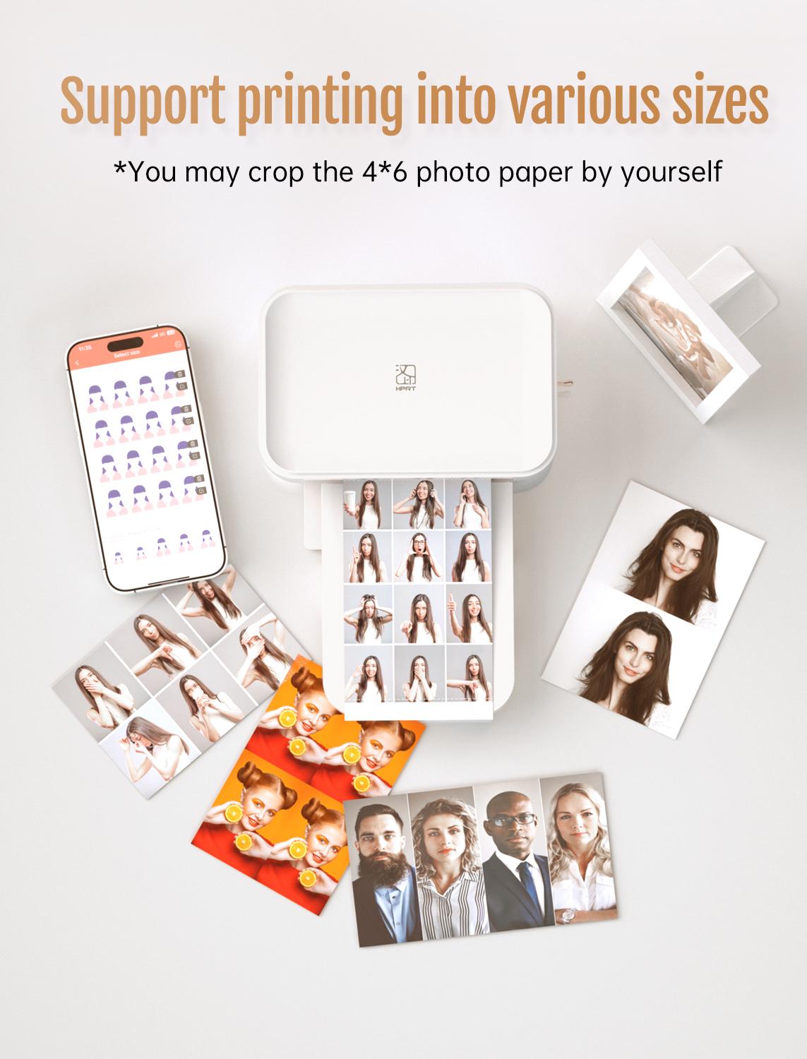 4x6 Desktop Wi-Fi Photo Printer, Dye Sublimation Home Picture Printer, Wireless Color Photo Printing for iPhone & Android, Family Album Ideal Gift for Mom Birthday 4x6 Desktop Wi-Fi Photo Printer, Dye Sublimation Home Picture Printer, Wireless Color Photo Printing for iPhone & Android, Family Album Ideal Gift for Mom Birthday