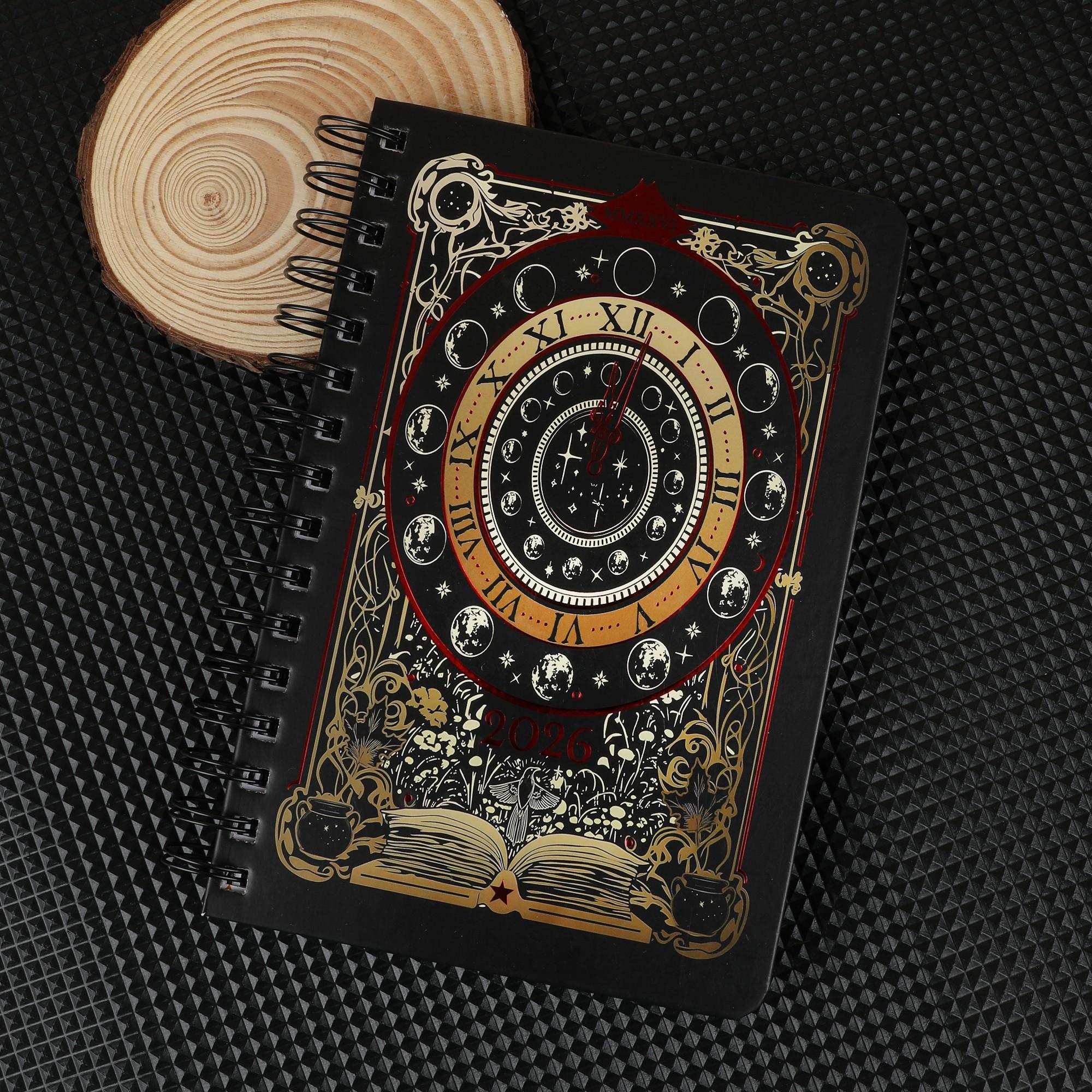 2026 Clock Magic Book, Essential Guide for Time Management & Spellbinding Techniques, Perfect Addition to Your Collection