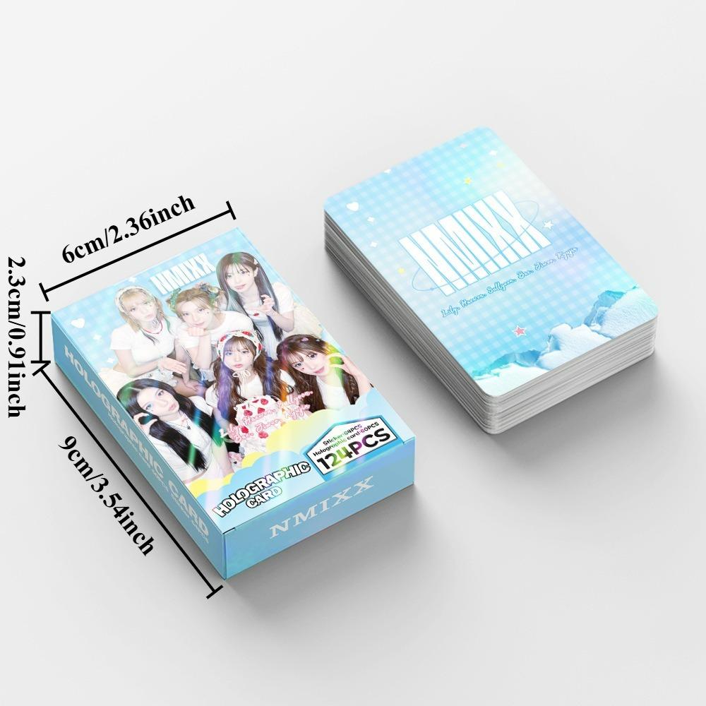 NMIXX ヨーロッパ　ポップアップトレカセット　12枚 124 Nmixx Collectible Stickers & Double-Sided Star Photo Cards