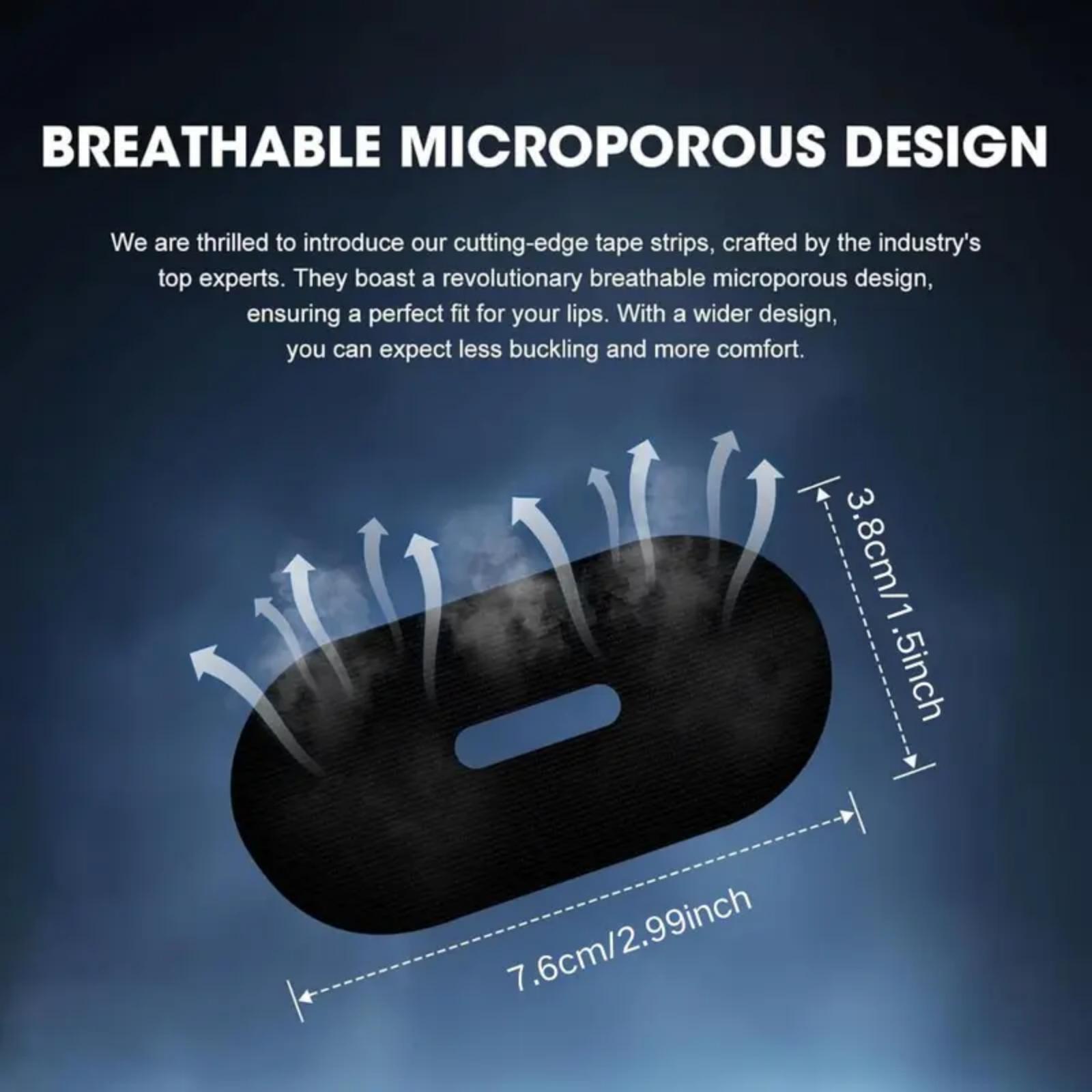 Breathable Mouth Patches for Night Sleep, Anti-snoring Sleep Mouth Tape, Ldeal Birthday Gift,Comfortable Body Care Product,SleepTape For Mouth,Travel Size Products, HealthcareSleep Aid.